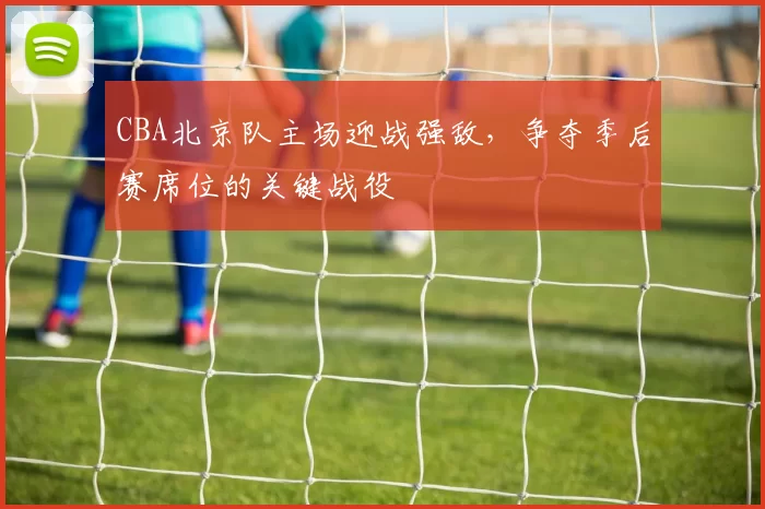 CBA北京队主场迎战强敌，争夺季后赛席位的关键战役