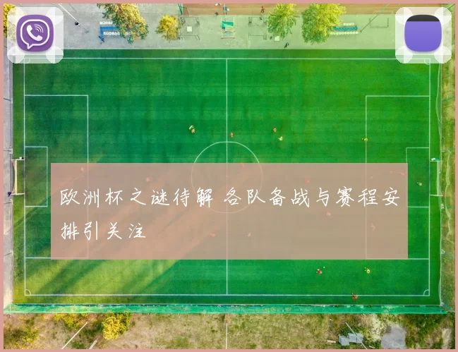欧洲杯之谜待解 各队备战与赛程安排引关注