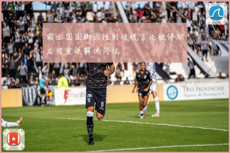 前法国国脚因性别歧视言论被停职后将重返解说岗位